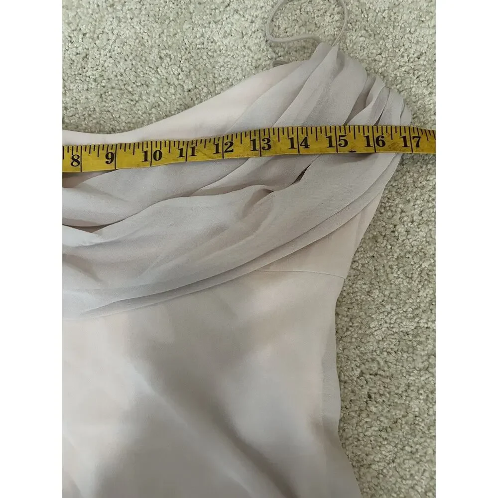 Katie May REVOLVE Maxi Dress Eden Gown In Ballet Bridesmaid Size 4 - Picture 8 of 13